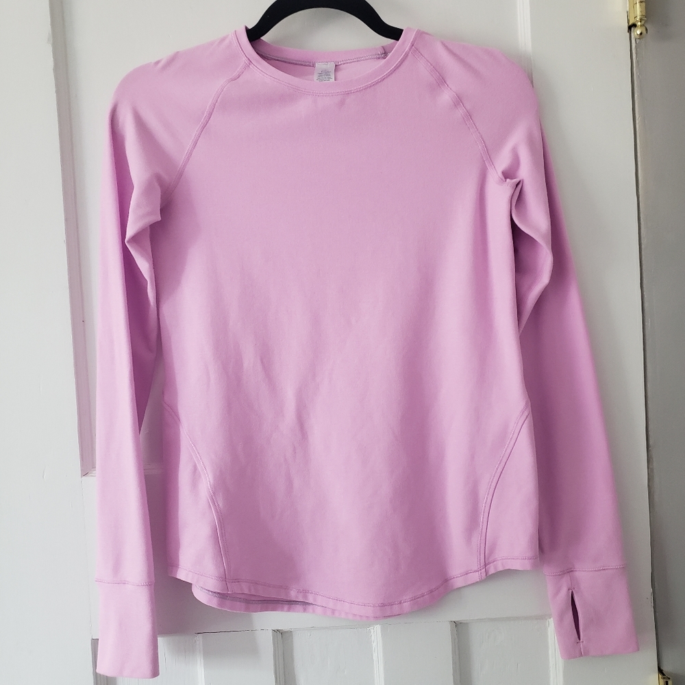 Ivivva Long Sleeve Pink Activewear Top Sz 12